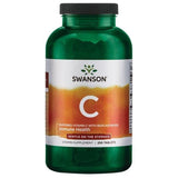 Tabletas Swanson Bufferizada C BioFlav en blíster para consumo seguro