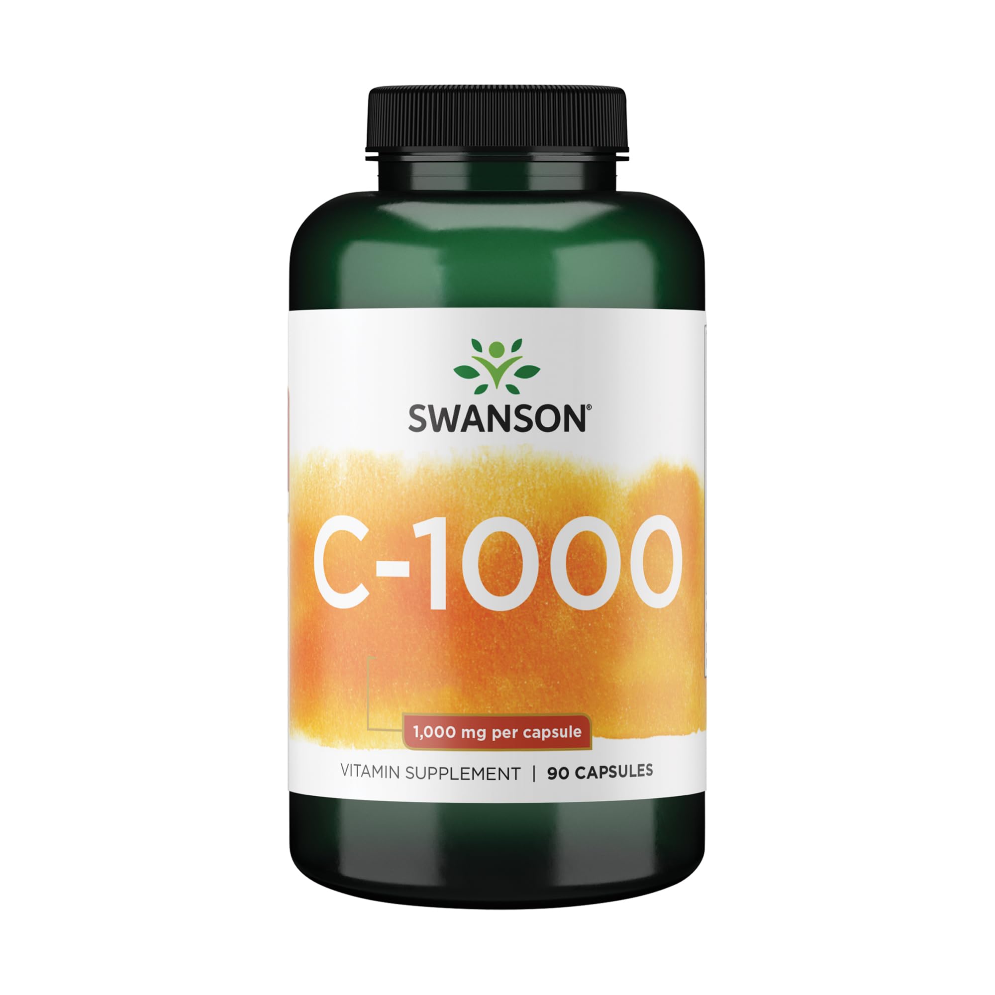 Swanson Vitamina C con Rosa Mosqueta cápsulas para soporte inmunitario y piel saludable