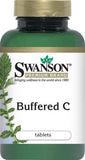 Swanson Vitamina C etiqueta-nutricional visible para conocer la dosis