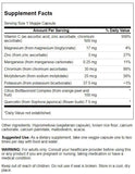 Swanson Vitamina C cápsulas, primer plano, destaca absorción y bioactividad potencial.