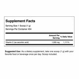 Swanson Vitamina C en polvo foco dosis medidora, uso fácil en bebidas.