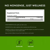 Swanson Vitamina D3 1000 UI: etiqueta informativa de dosis y uso.