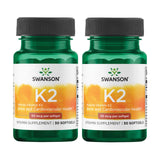 Swanson Vitamina K2 Natto en botella, apoya circulación saludable