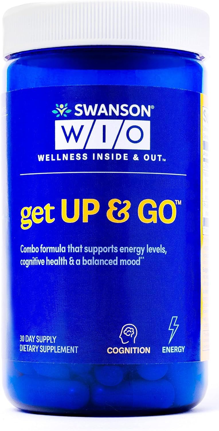 Swanson WIO Get Up & Go: cognición balanceada para empezar el día con enfoque.