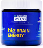 Swanson WIO Gran Energía Cerebral: cápsulas para enfoque sostenido y claridad mental