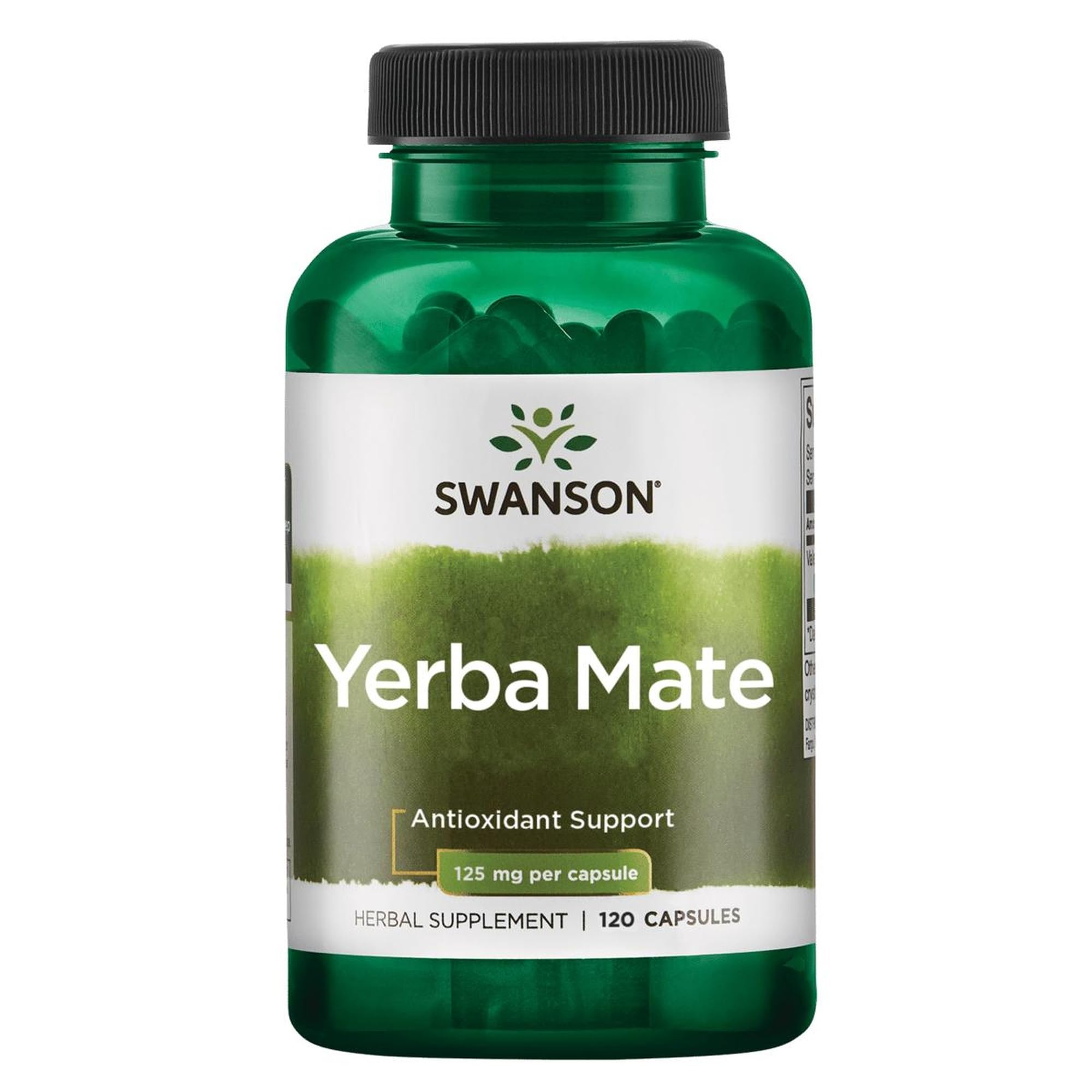 Swanson Yerba Mate botella energizante para impulso diario