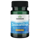 Swanson Zeaxantina frasco: defensa antioxidante para la vista.