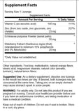 Swanson Zinc y Vitamina C con Sauco y Echinácea, pastillas, para uso diario