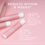 Swedish Collagen Deluxe etiqueta nutricional con hialurónico y biotina