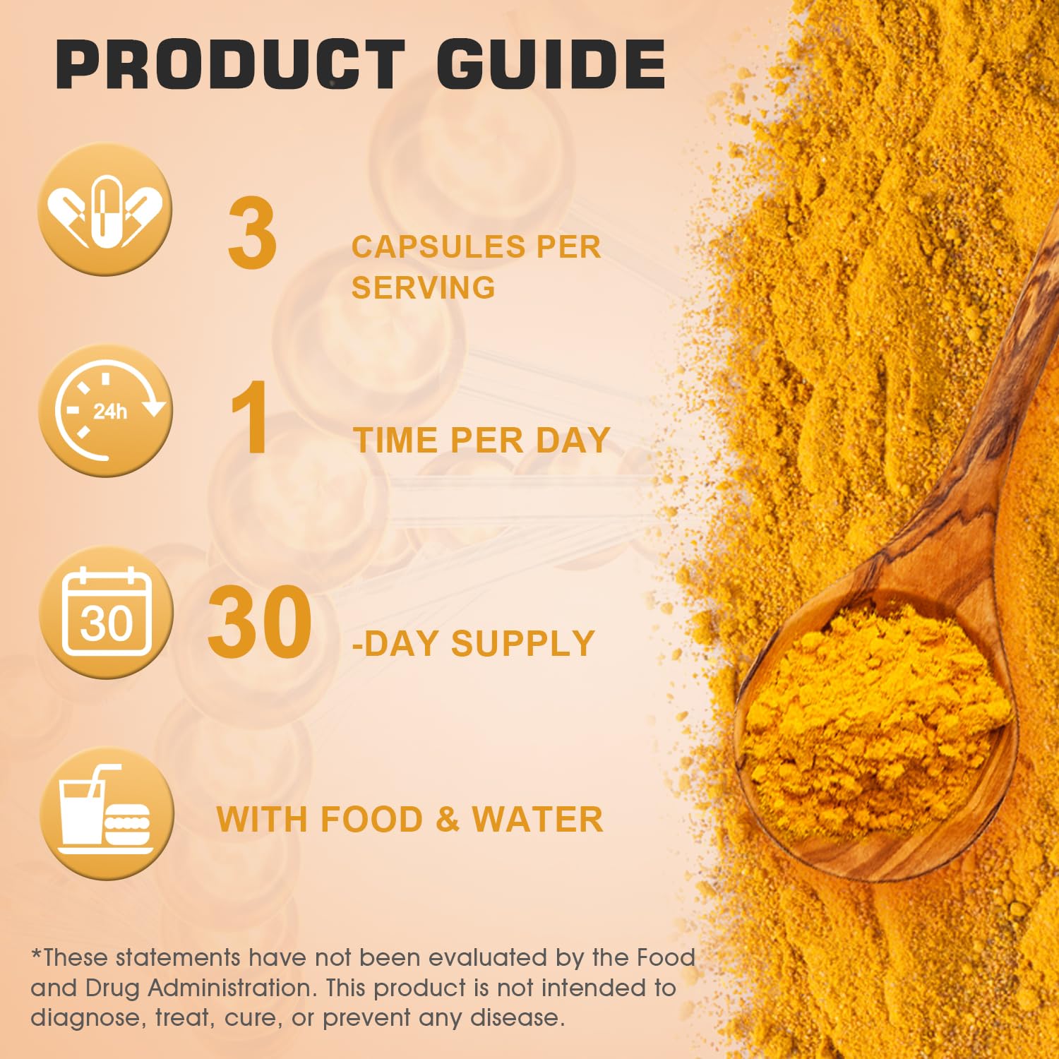 Sweerneri Turmeric Curcumin 1800mg: empaque sostenible y práctico