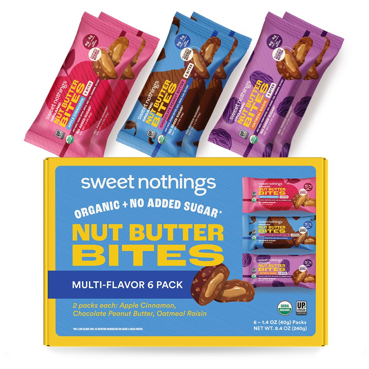 Sweet Nothings bocaditos, textura cremosa y sabor agradable en cada bocado
