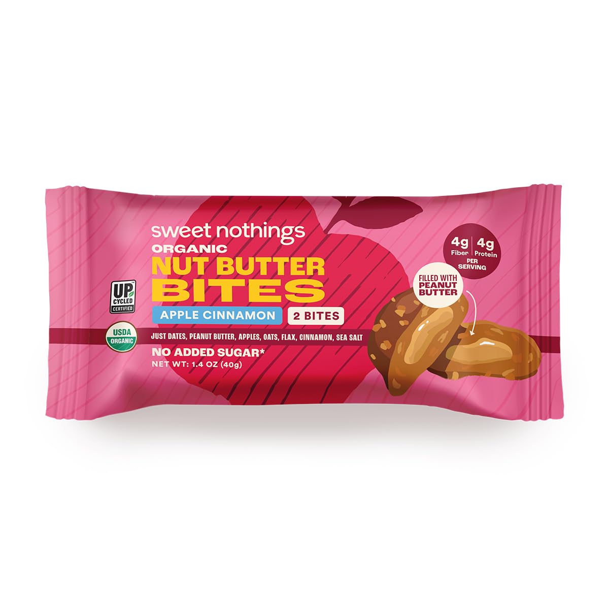 Sweet Nothings bocados textura suave, ideal pre-entrenamiento.