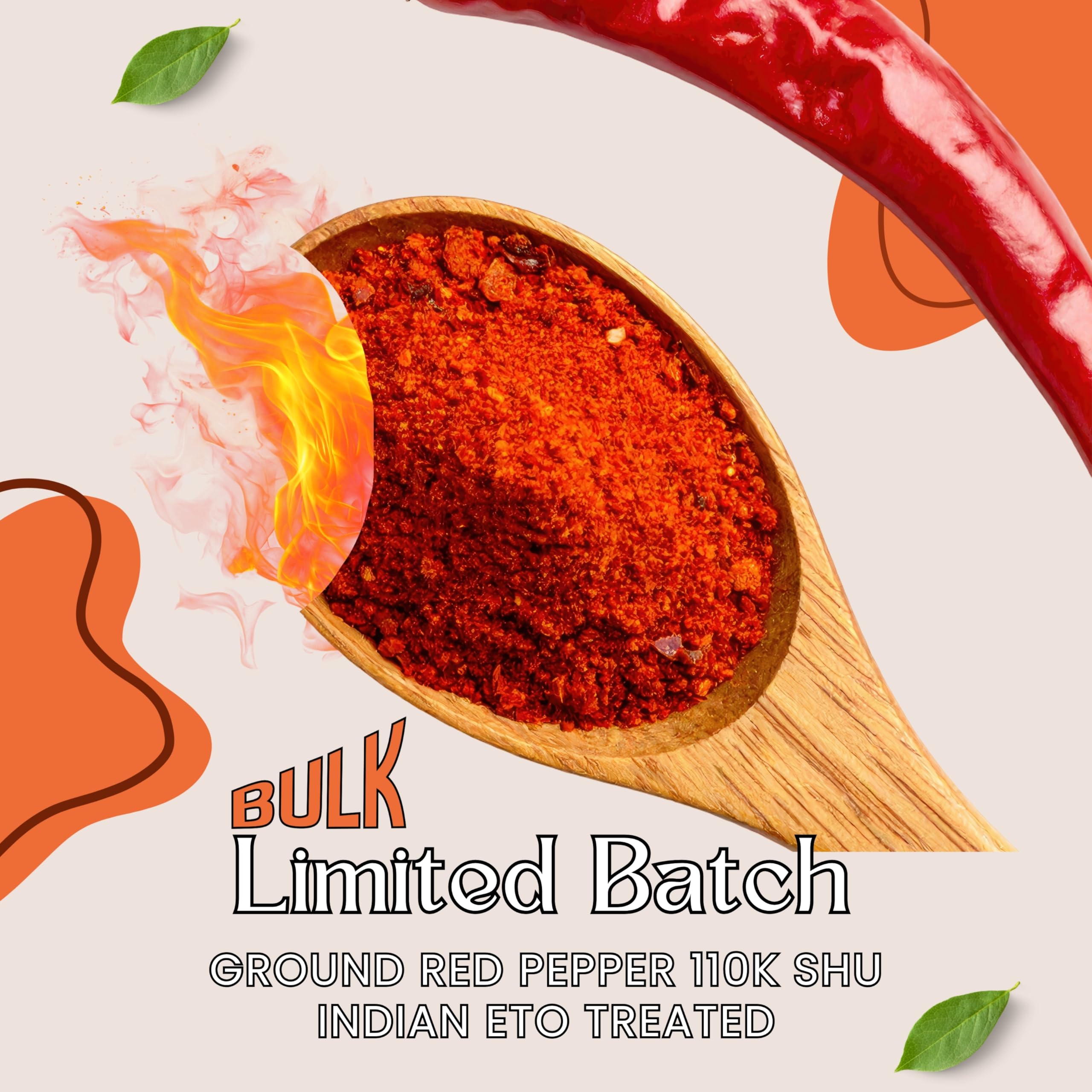 Sweet Sunnah Cayenne: molienda fina para sabor uniforme.