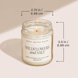 Vela aroma vainilla y coco de Sweet Water Decor para acabado suave