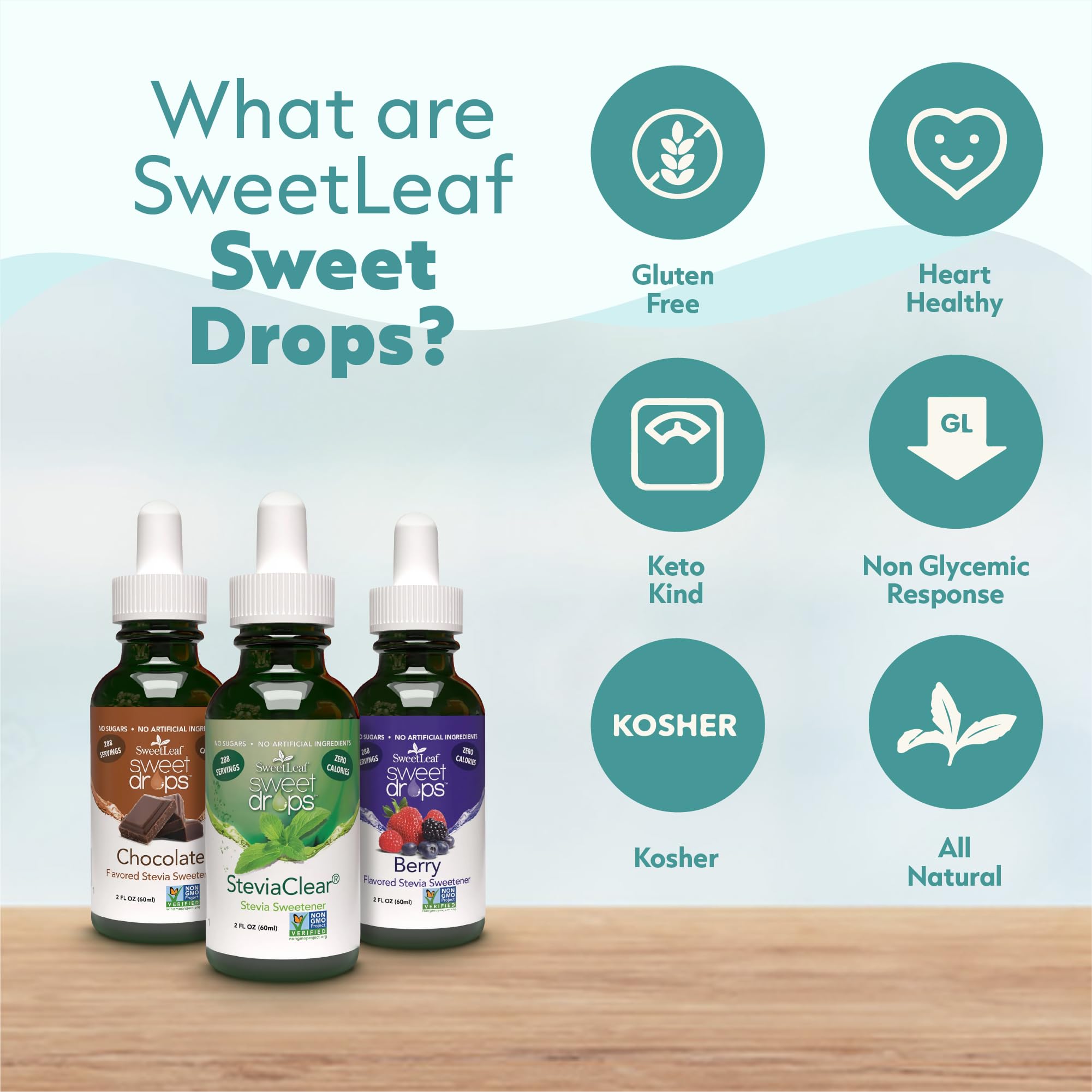 SweetLeaf Steviaclear: uso versátil en té y avena para dulzura natural.