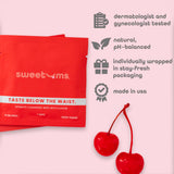 Sweetums: toallitas pH balanceadas para higiene íntima suave diaria.