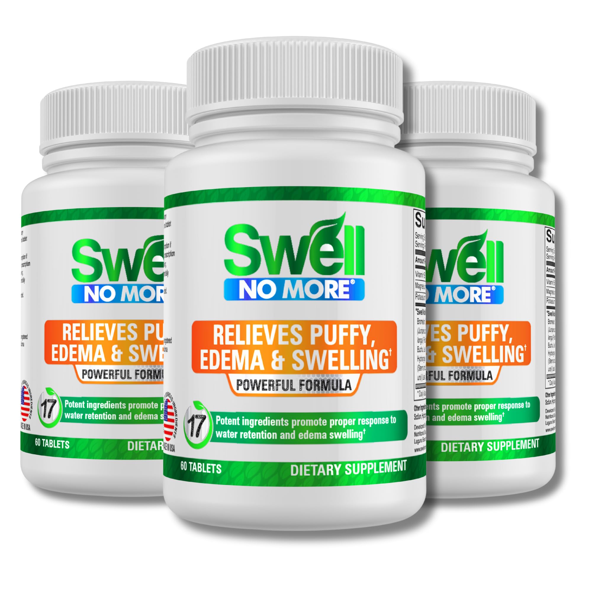Swell No More: cápsulas para edema alivian la retención de líquidos en la rutina diaria