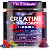 Gomitas de Creatina Swing Arm, empaque frontal para entrenamientos energéticos