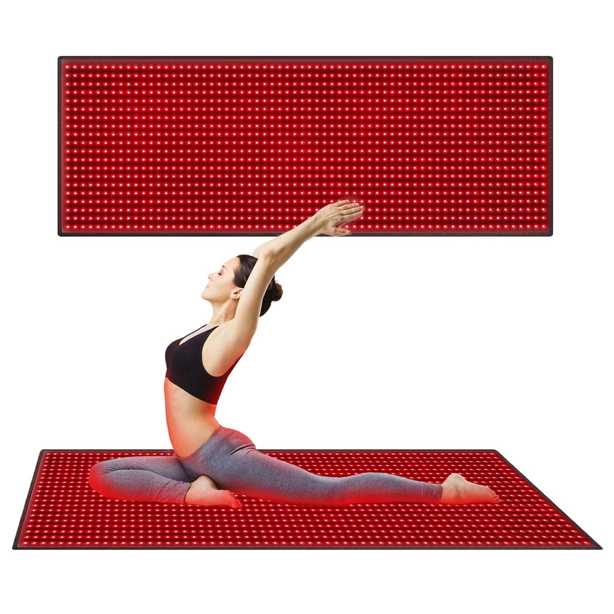 SWIRISE Manta terapia luz roja 660-850: calma muscular y piel revitalizada.