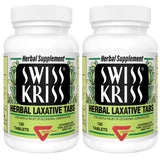 Swiss Kriss tableta laxante herbal para alivio suave del estreñimiento ocasional