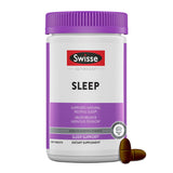 Cápsulas Swisse Valeriana para Dormir en bote, para un descanso más relajado.