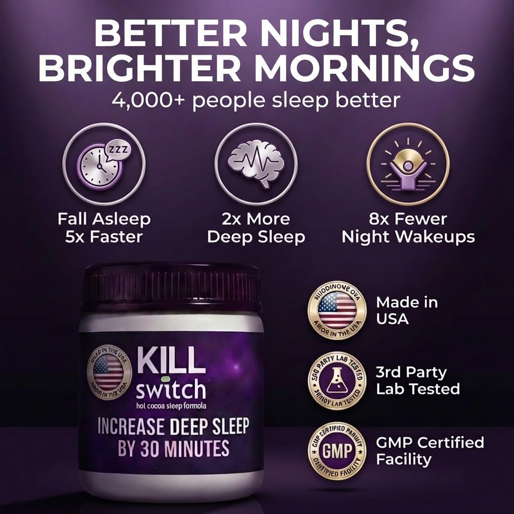 Switch KillSwitch L-teanina y GABA, apoyo suave para la noche