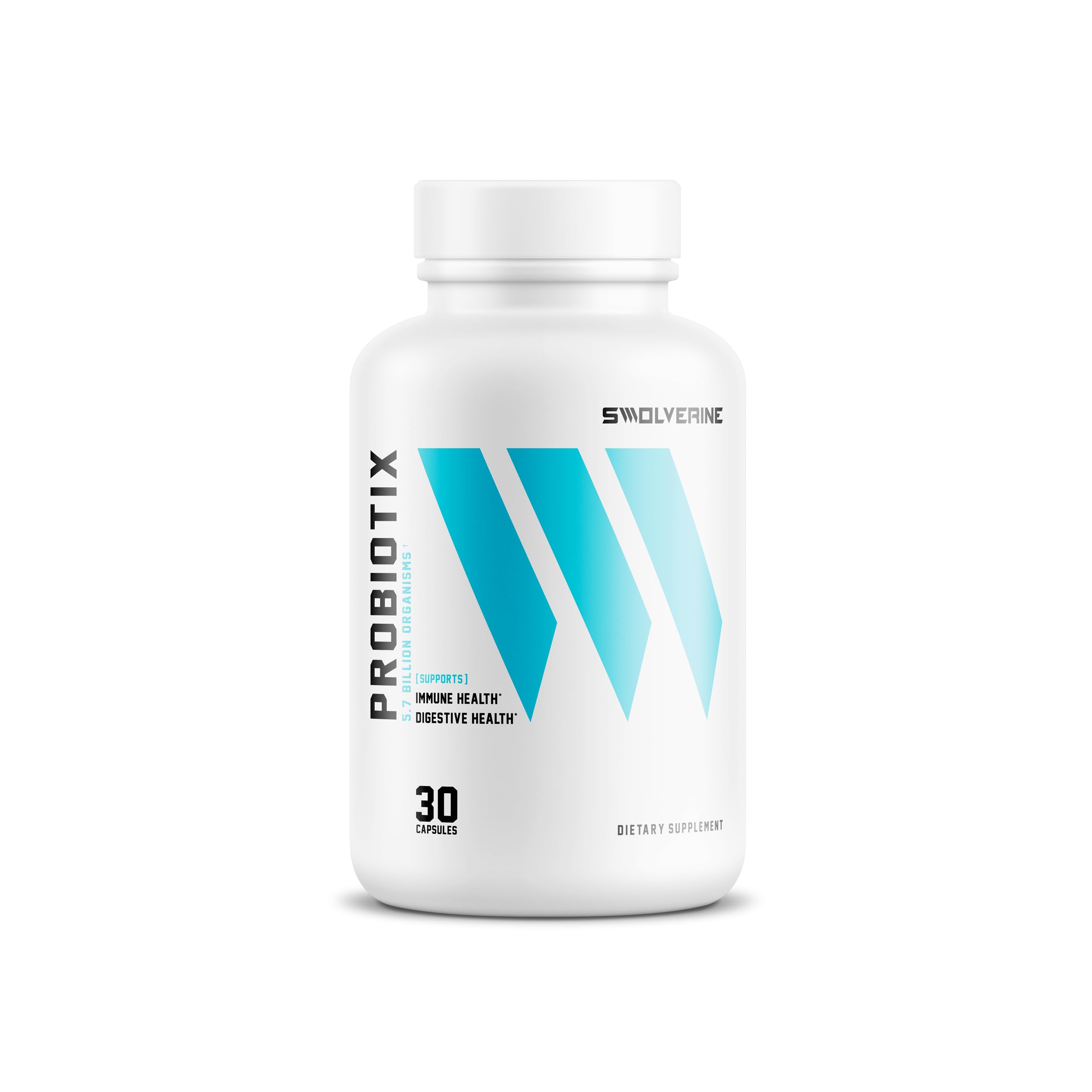 Swolverine Probiotix: cápsulas digestivas para apoyo diario del microbioma