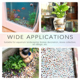 Swpeet agata marina: muestra de piedras cristal para estudio de color.