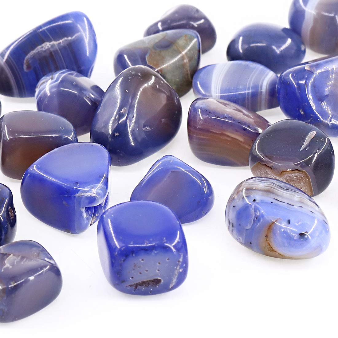 Swpeet chips azul marino: material natural para proyectos de iluminación y acentos decorativos.