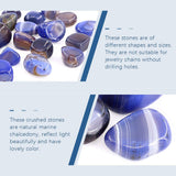 Swpeet marina azul: chips de cuarzo natural para joyería y regalos únicos.