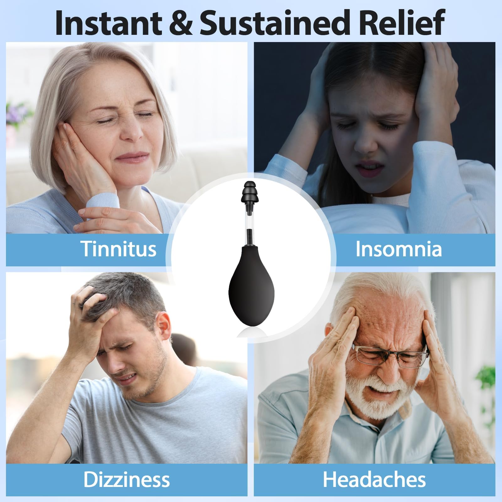 SXZL estimulación interna del oído: posible alivio de migrañas.