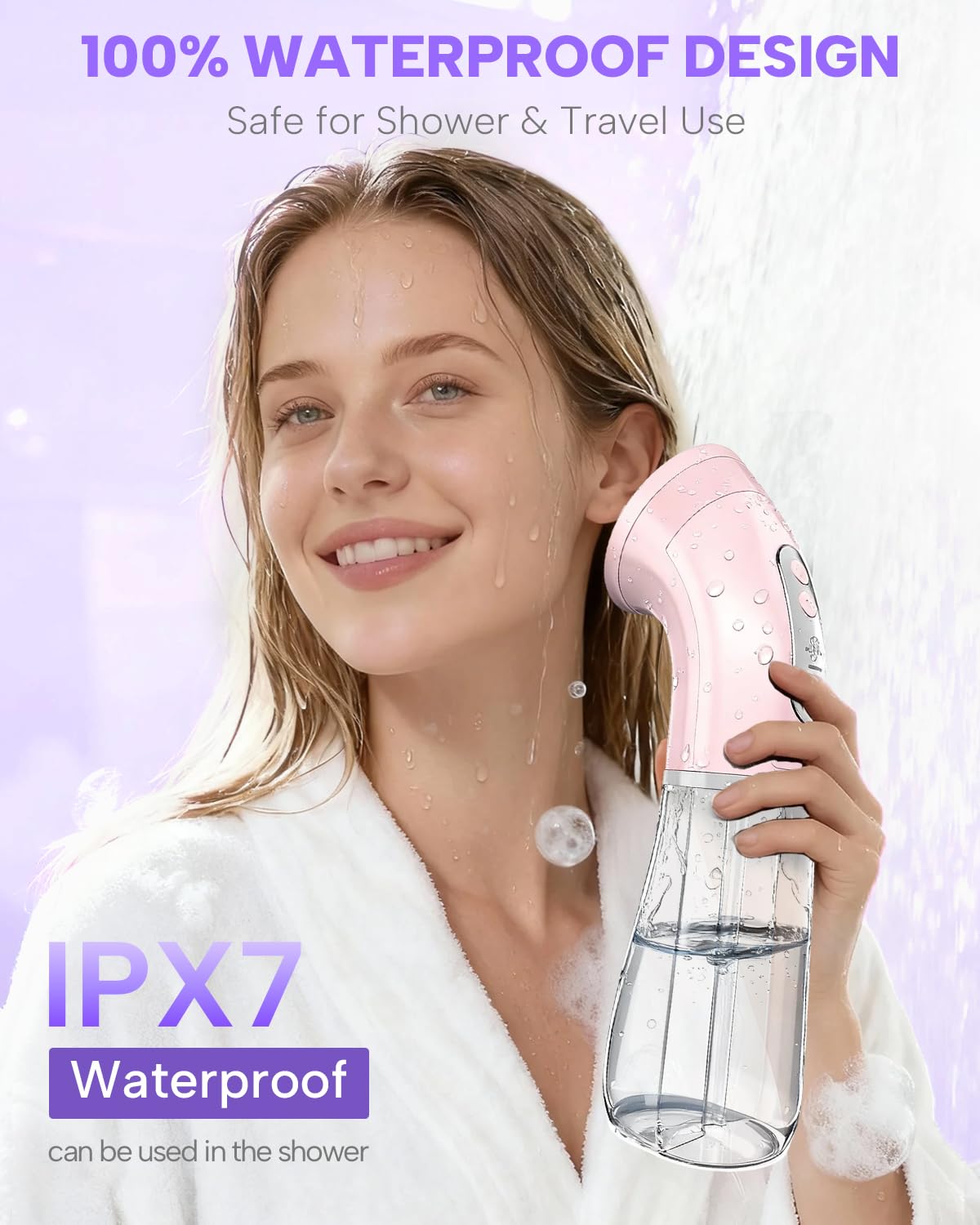 Diseño IPX7 de Sylvanthos, uso seguro en ambientes húmedos