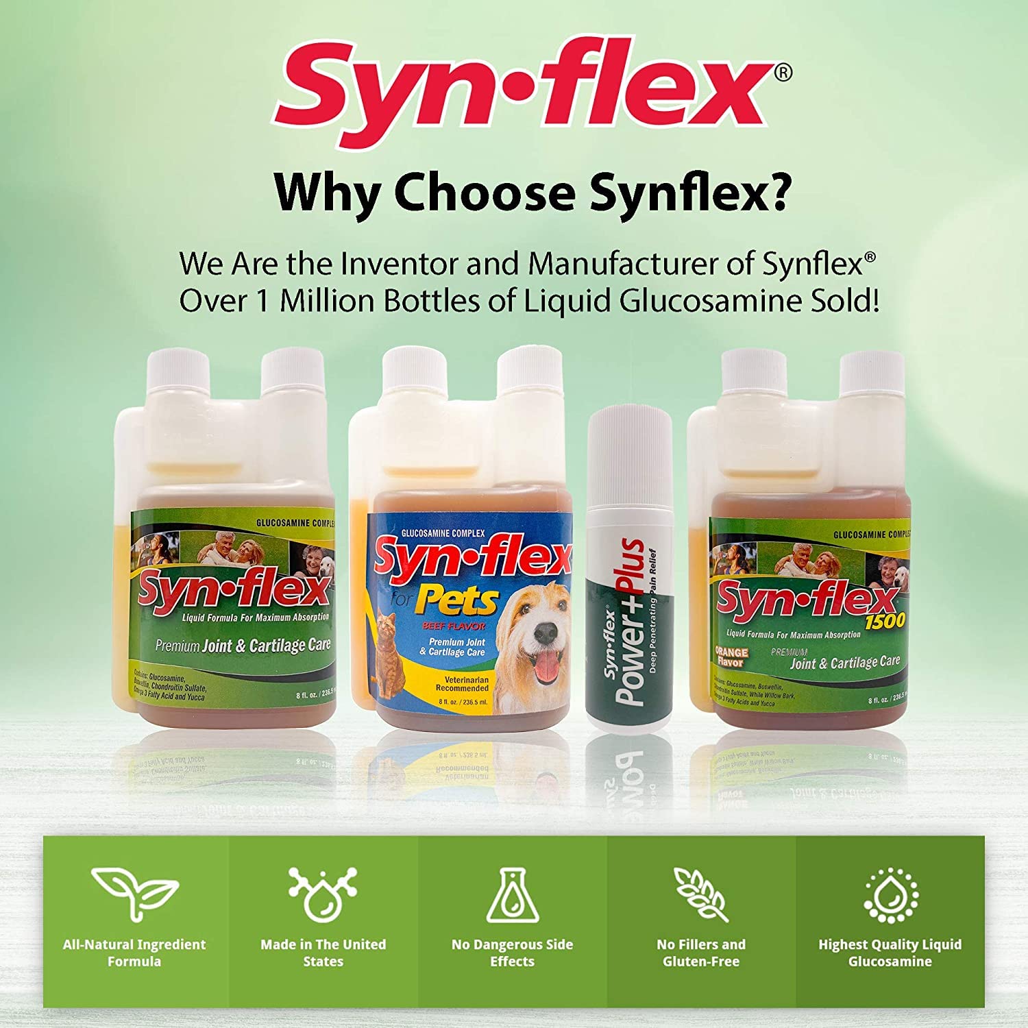 Synflex uso diario para vida activa.
