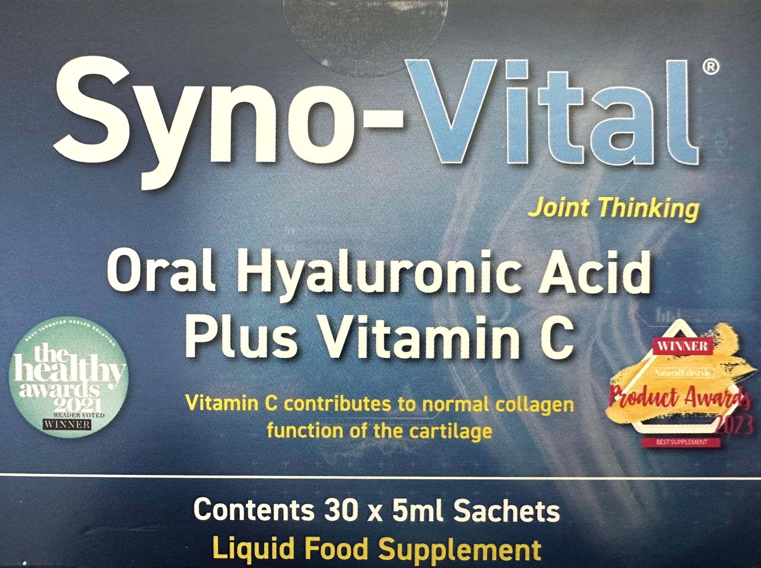 SYNO-VITAL Syno 5ml Vital: detalle de dosis para cada toma.