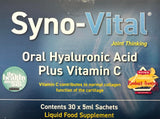 SYNO-VITAL Syno 5ml Vital: detalle de dosis para cada toma.