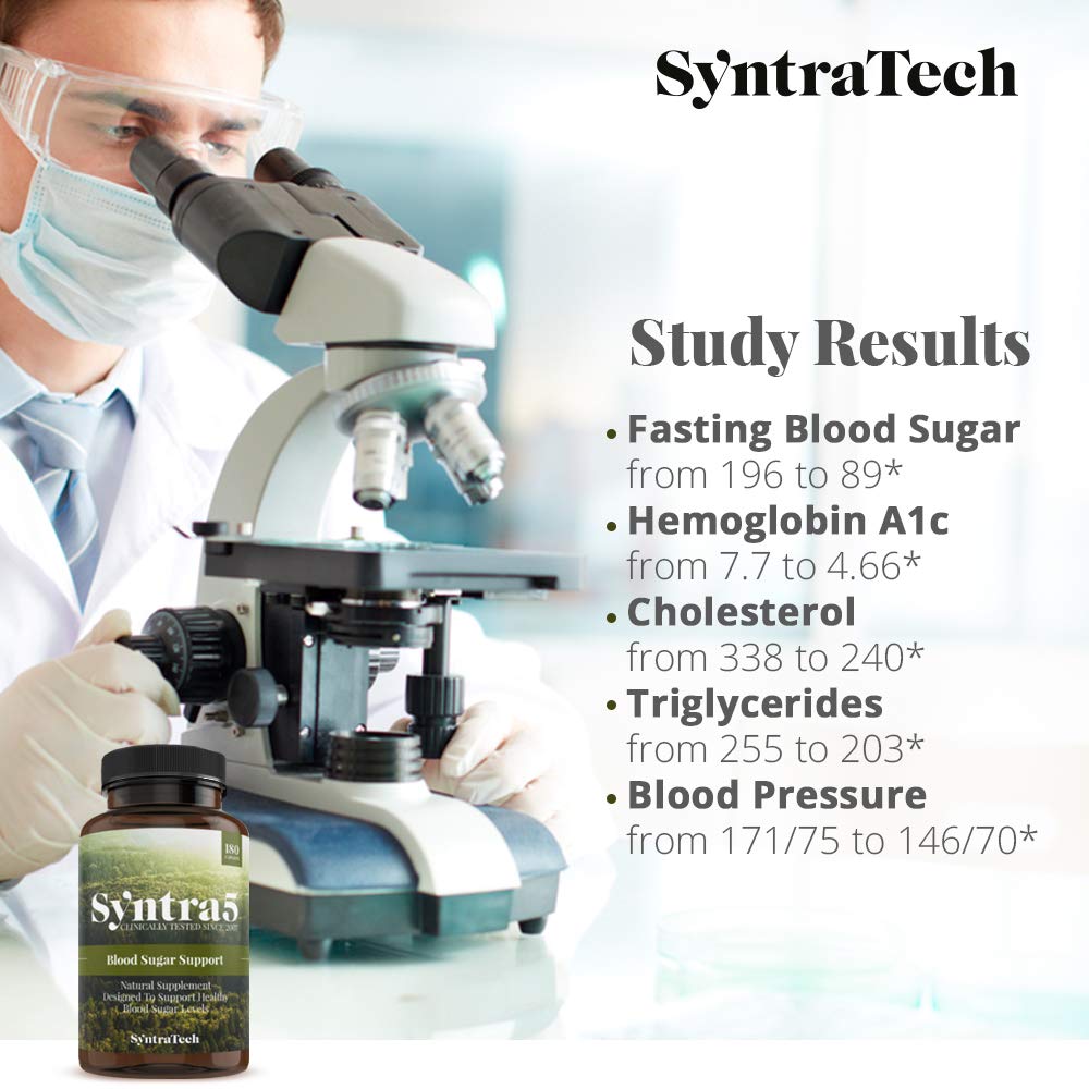Syntratech Syntra5 contenido 180 cápsulas, formato asequible para uso diario.