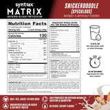 Syntrax Matrix: caseína micelar no denaturada y clara de huevo