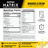 Syntrax Matrix caseina micelar no desnaturalizada y clara de huevo para saciedad sostenida