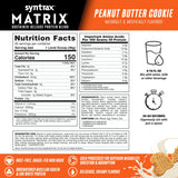 Syntrax Matrix envase de 2 libras, práctico y cómodo de usar.
