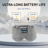 SYPVRY auriculares Bluetooth con micrófono integrados para llamadas claras durante el sueño.