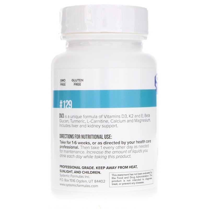 Systemic Formulas DV3 BioNutriment, caja de presentación para la familia