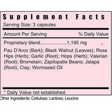 Systemic Formulas VRM1, gotero mostrando el aceite, para uso específico en bienestar intestinal.