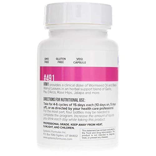 Systemic Formulas VRM1, aceite de textura suave, fácil de incorporar en comidas o bebidas.