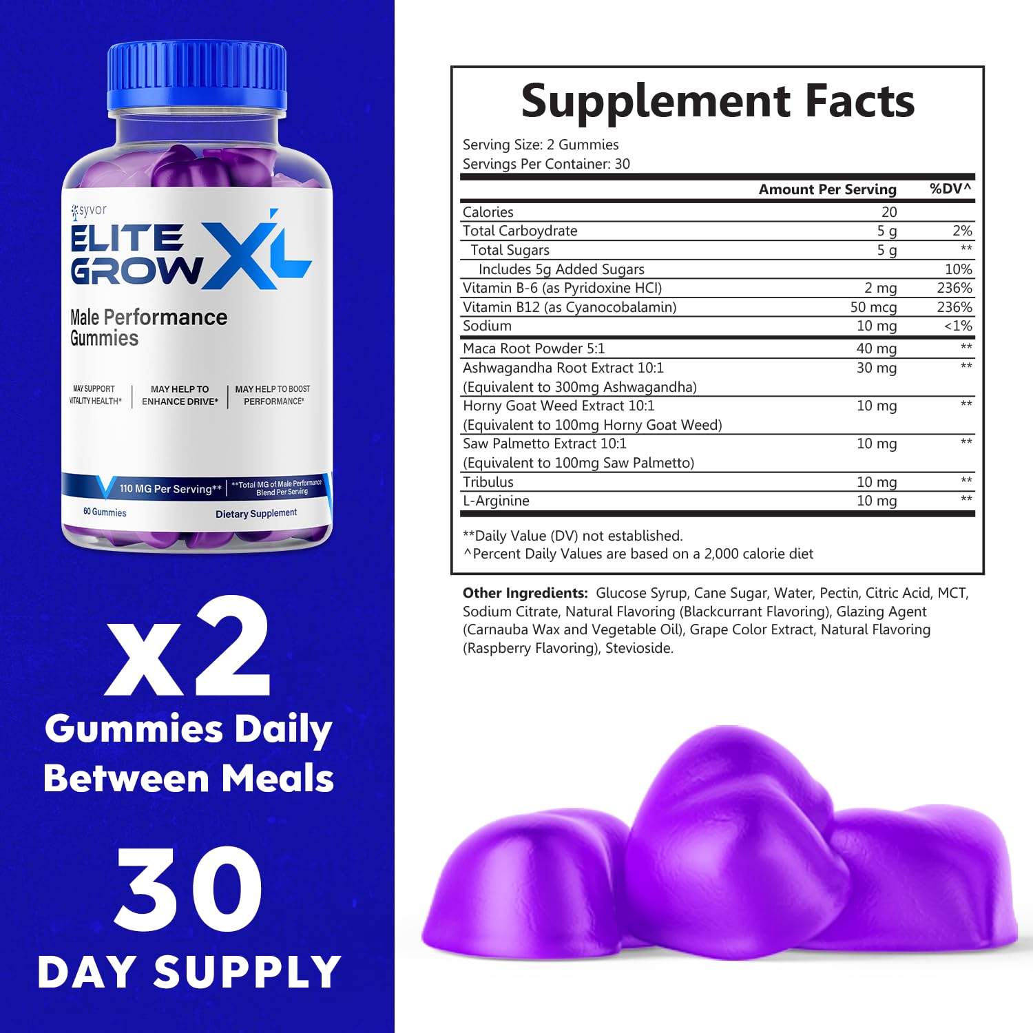 Rutina diaria con Syvor Elite Grow XL para hábitos saludables.