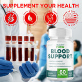 Syvor Healthy Flow Frasco: etiqueta legible y dosis por porción para seguimiento.