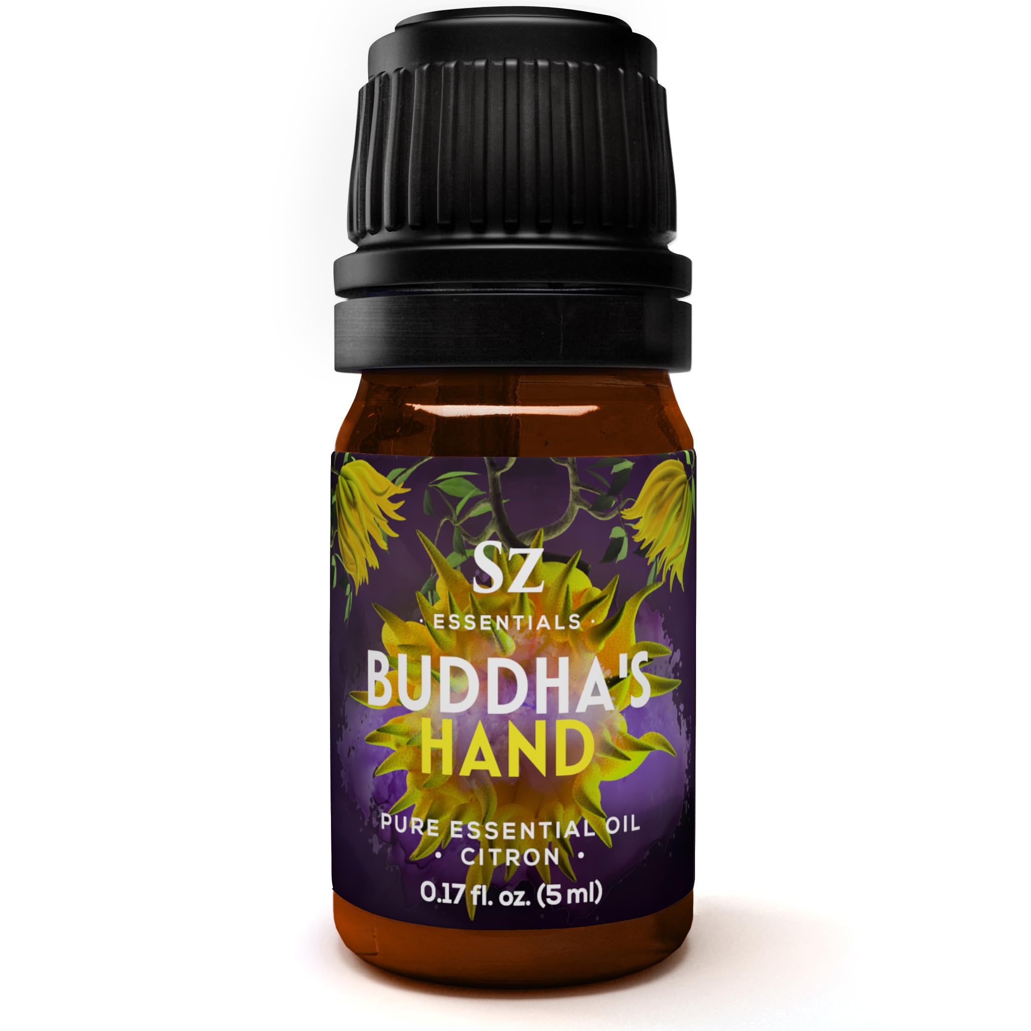 Sz Essentials Buddha's Hand: frasco de 5 ml con aroma intenso para perfumería.