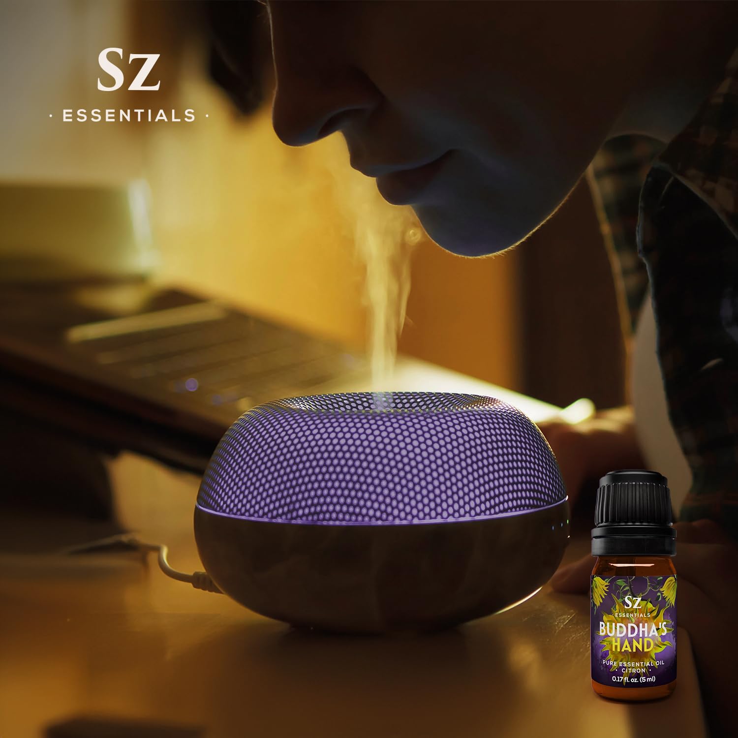 Sz Essentials Buddha's Hand: fragancia artesanal para proyectos de perfumería natural.