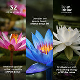 Sz Essentials Lotus Blanca: fragancia pura para armonizar la mente.