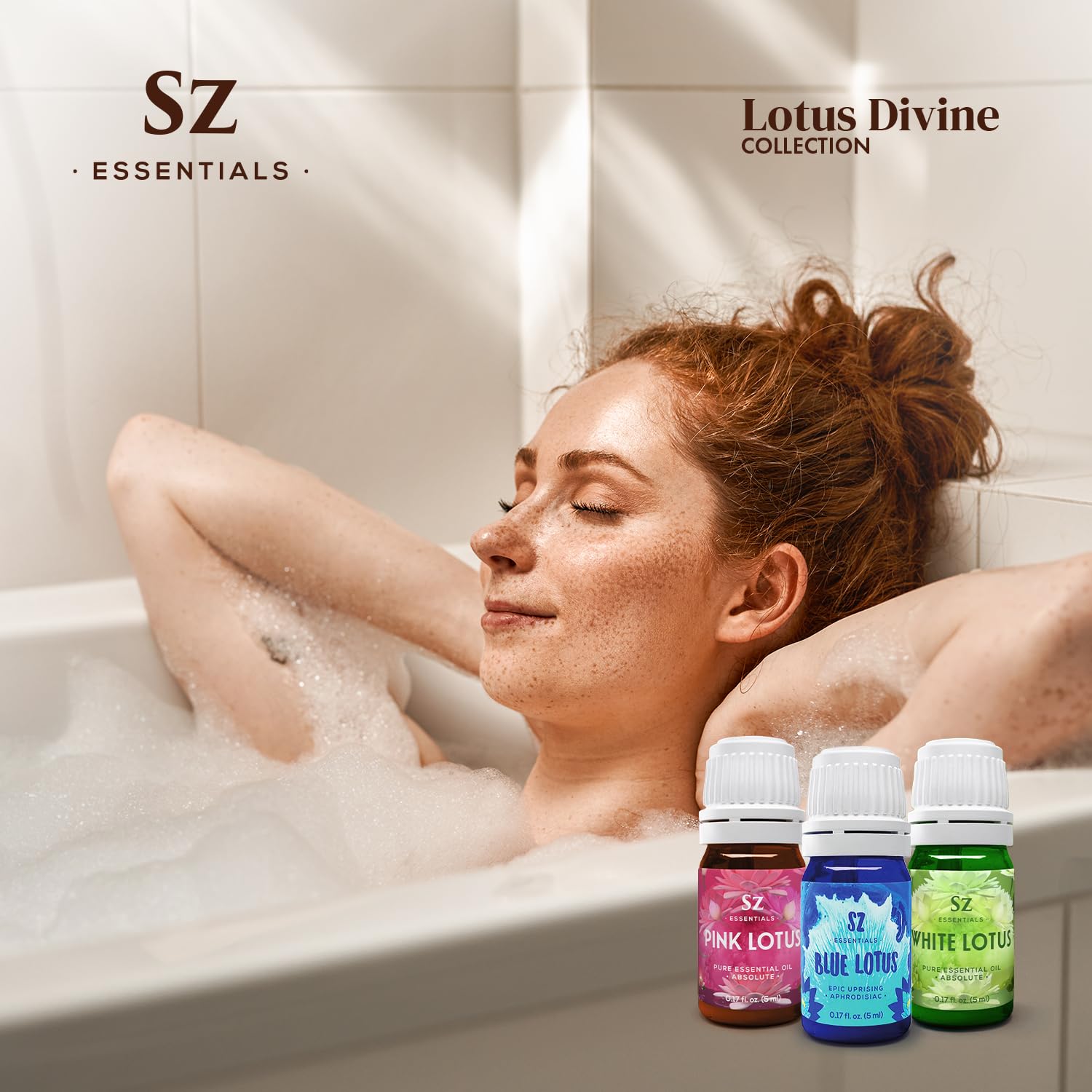 Sz Essentials Lotus Presentación Lujo: set premium para serenidad diaria.