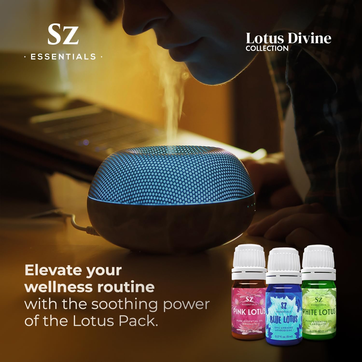 Sz Essentials Lotus Ritual Relajación: ideal para yoga y meditaciones.